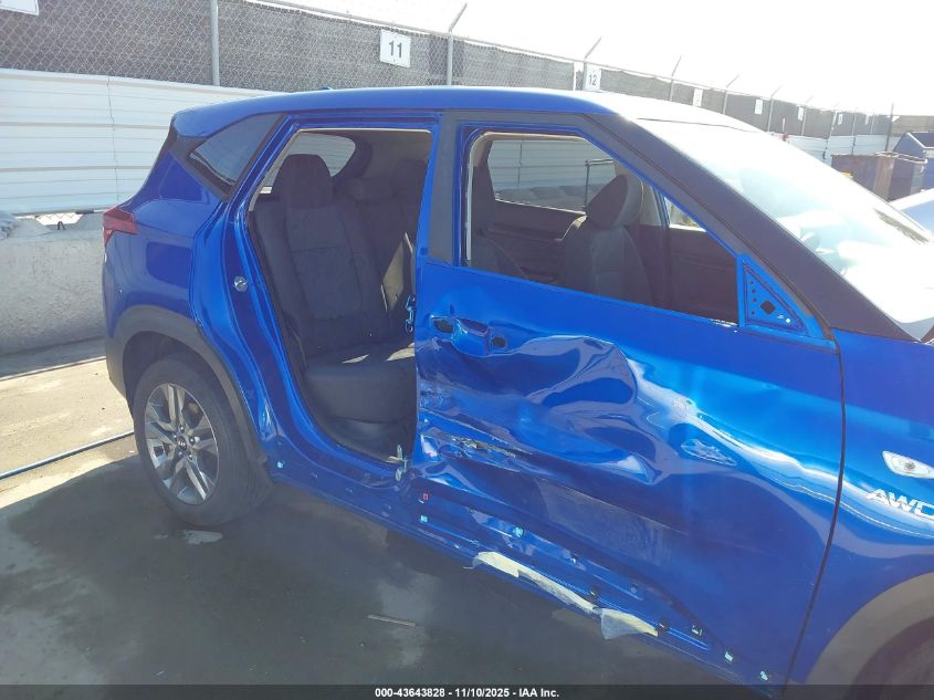 2021 Kia Seltos Lx VIN: KNDEPCAA1M7092307 Lot: 43643828