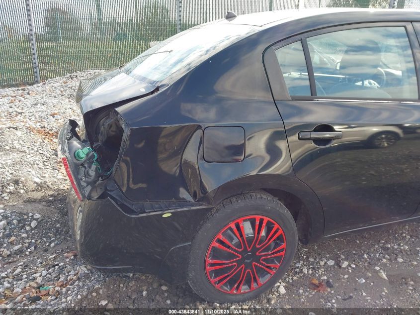 2008 Nissan Sentra 2.0S VIN: 3N1AB61E98L696449 Lot: 43643841