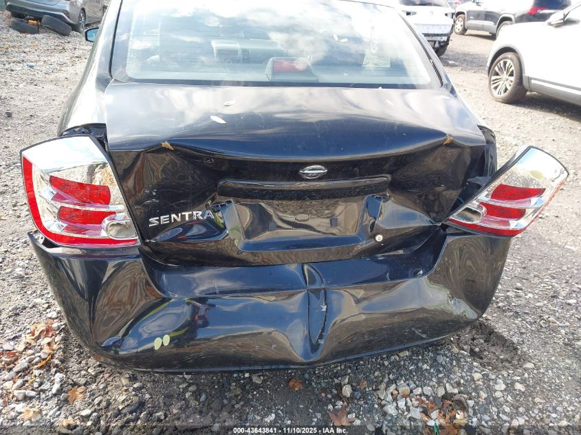 2008 Nissan Sentra 2.0S VIN: 3N1AB61E98L696449 Lot: 43643841