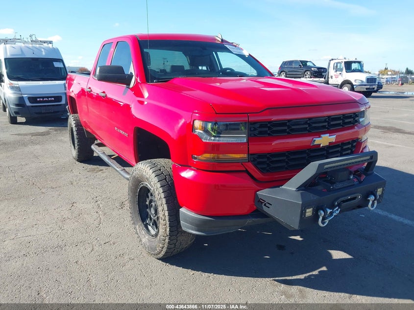 2018 CHEVROLET SILVERADO 1500 CUSTOM - 1GCVKPEC9JZ115379