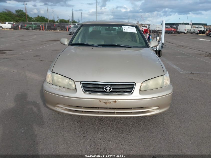 2001 Toyota Camry Ce/Le/Xle VIN: JT2BG22K610563739 Lot: 43643870