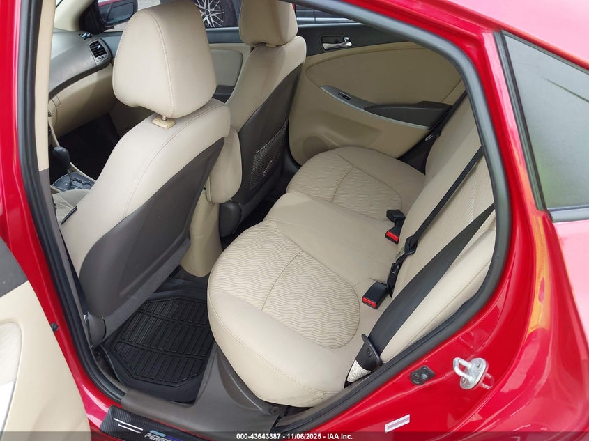 2014 HYUNDAI ACCENT GLS KMHCU4AE6EU595581