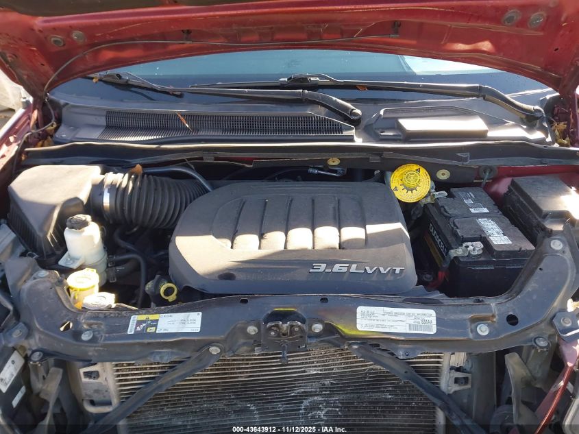 2017 Dodge Grand Caravan Sxt VIN: 2C4RDGCG5HR800257 Lot: 43643912