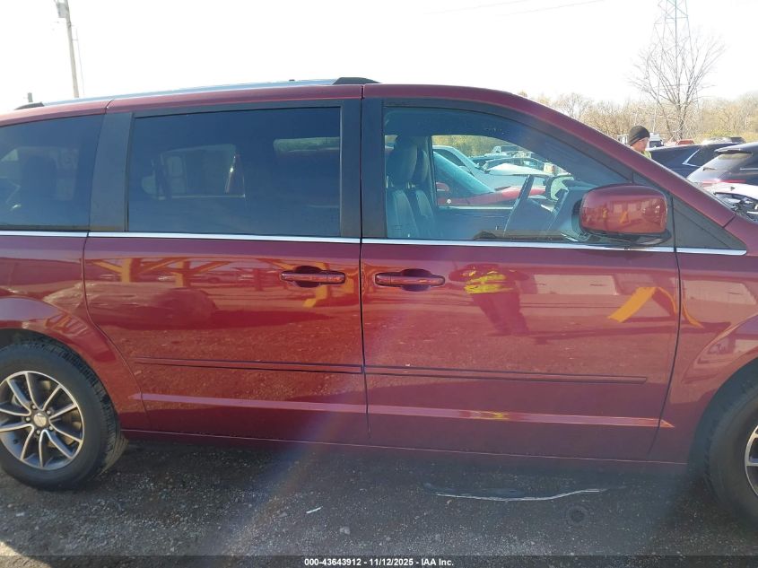 2017 Dodge Grand Caravan Sxt VIN: 2C4RDGCG5HR800257 Lot: 43643912