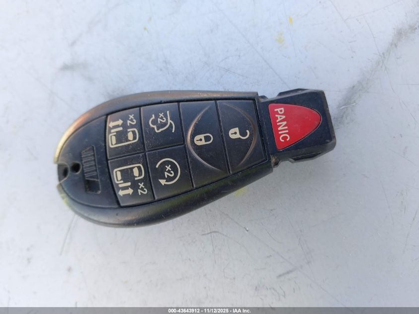 2017 Dodge Grand Caravan Sxt VIN: 2C4RDGCG5HR800257 Lot: 43643912