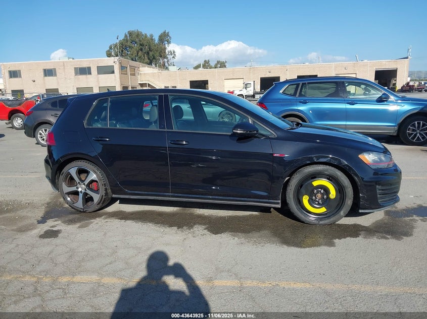 2015 Volkswagen Golf Gti 2.0T Se 4-Door VIN: 3VW4T7AU3FM029143 Lot: 43643925