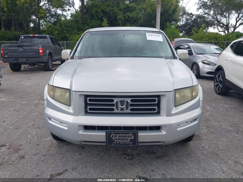 2008 Honda Ridgeline Rts VIN: 2HJYK16428H526517 Lot: 43643928
