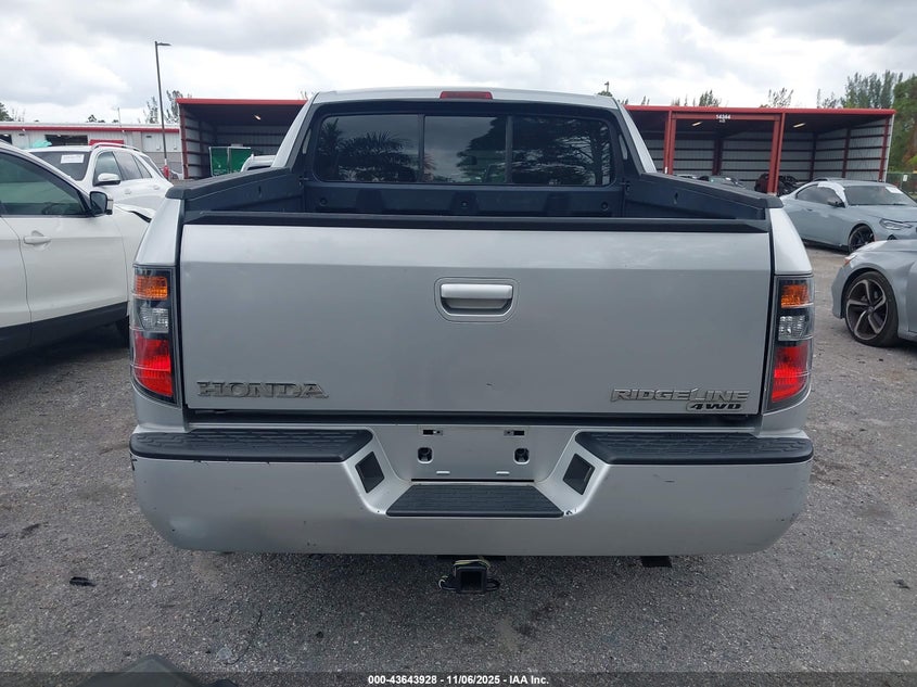 2008 Honda Ridgeline Rts VIN: 2HJYK16428H526517 Lot: 43643928