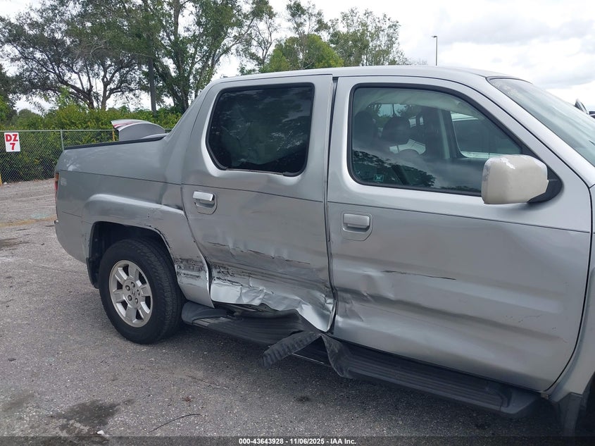 2008 Honda Ridgeline Rts VIN: 2HJYK16428H526517 Lot: 43643928