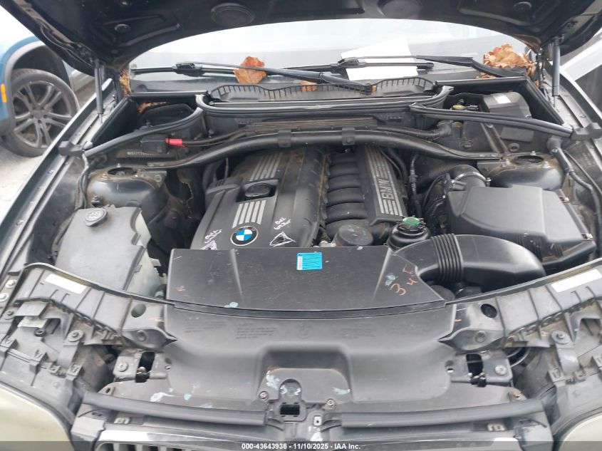 2008 BMW X3 3.0Si VIN: WBXPC93468WJ04111 Lot: 43643936