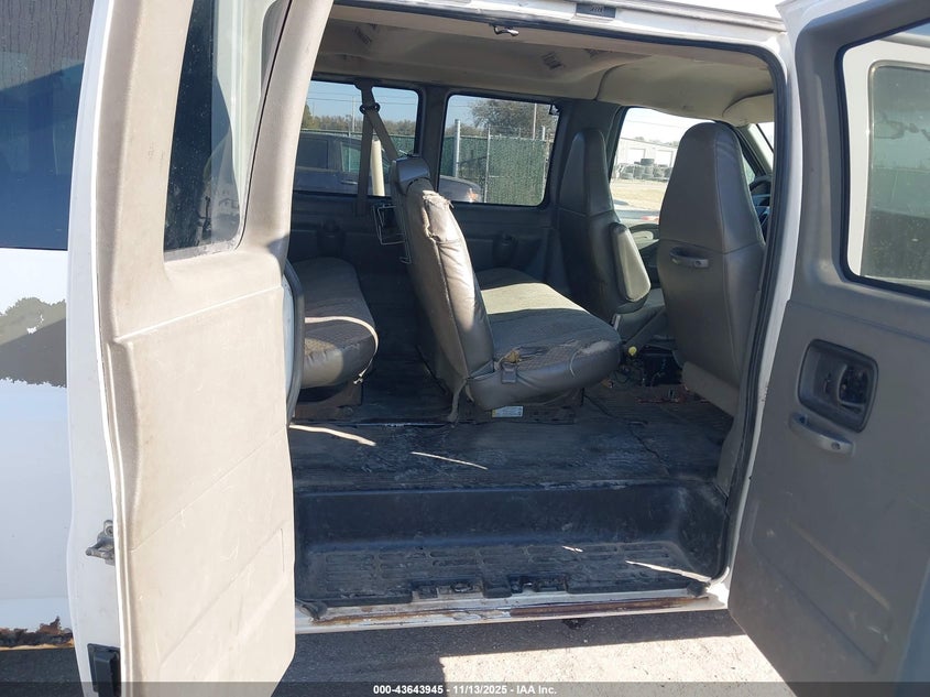 2008 Chevrolet Express Ls VIN: 1GAHG39K081190563 Lot: 43643945