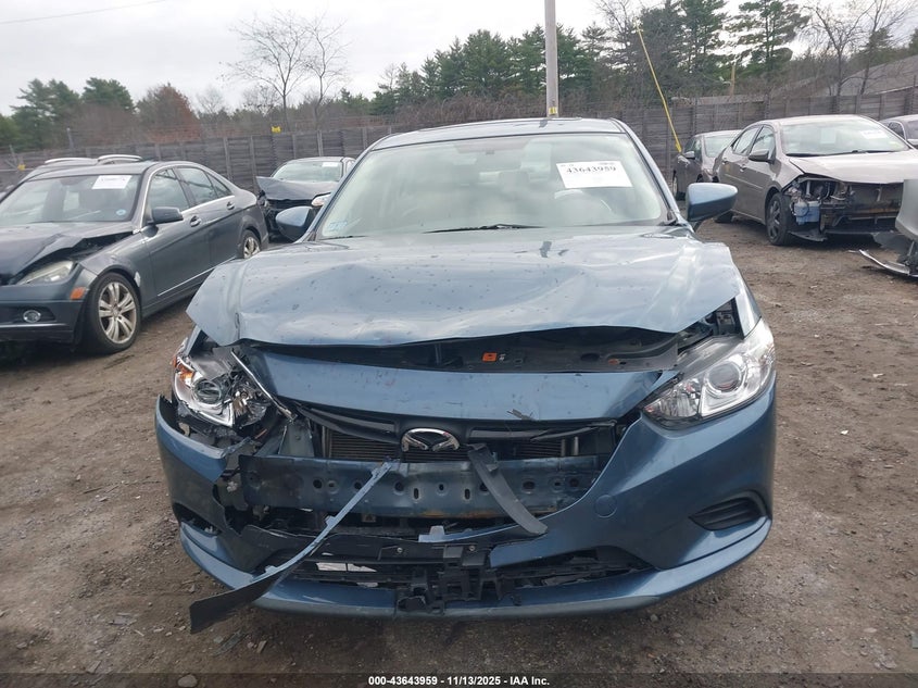 2015 Mazda Mazda6 I Touring VIN: JM1GJ1V50F1211367 Lot: 43643959