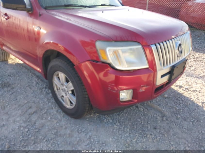 2009 Mercury Mariner V6 VIN: 4M2CU91G69KJ05395 Lot: 43643985