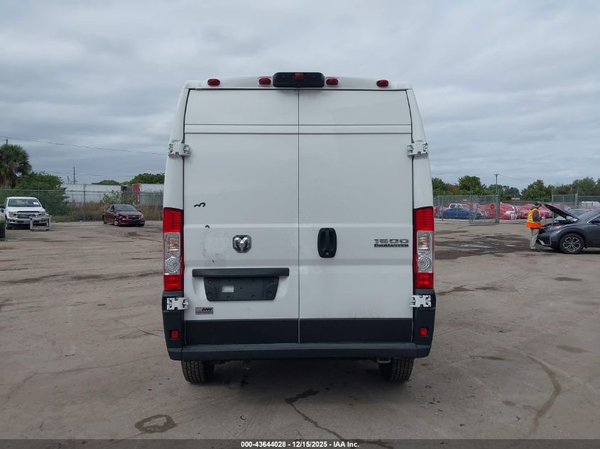 2023 Ram Promaster 1500 High Roof 136 Wb VIN: 3C6LRVBG8PE539484 Lot: 43644028