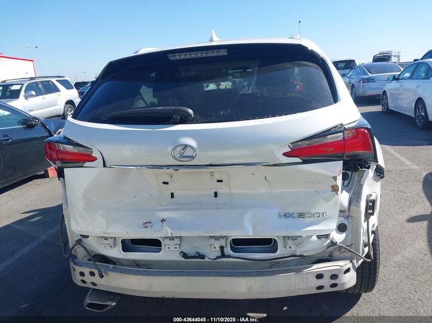 2016 Lexus Nx 200T VIN: JTJYARBZ4G2047642 Lot: 43644045