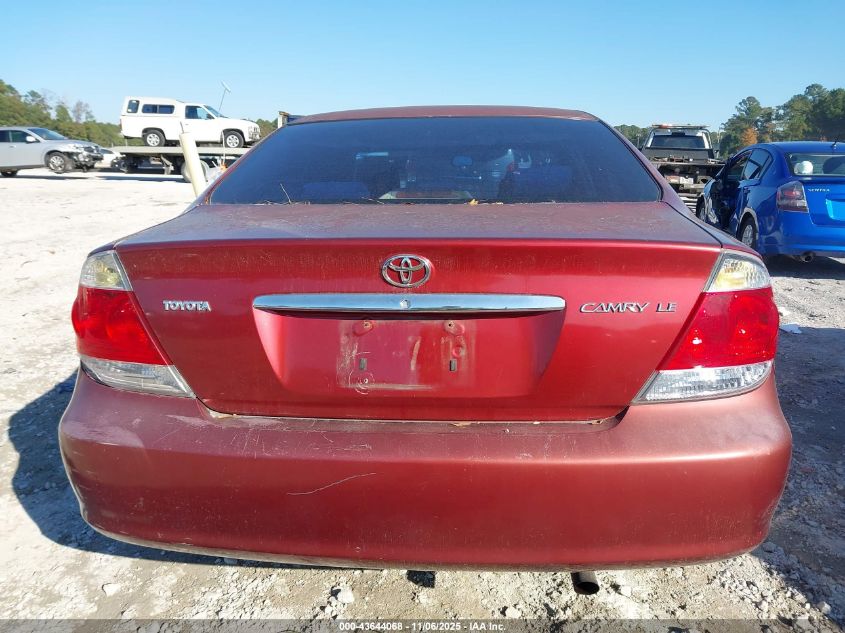 2006 Toyota Camry Le VIN: 4T1BE32K66U155997 Lot: 43644068