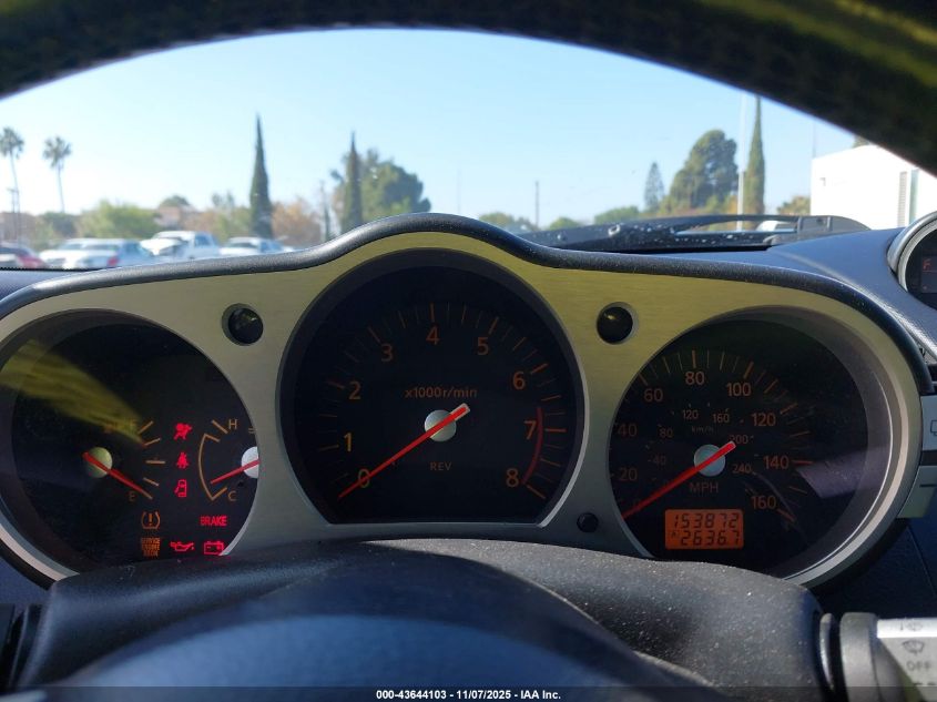 2005 Nissan 350Z Enthusiast VIN: JN1AZ36A65M758990 Lot: 43644103