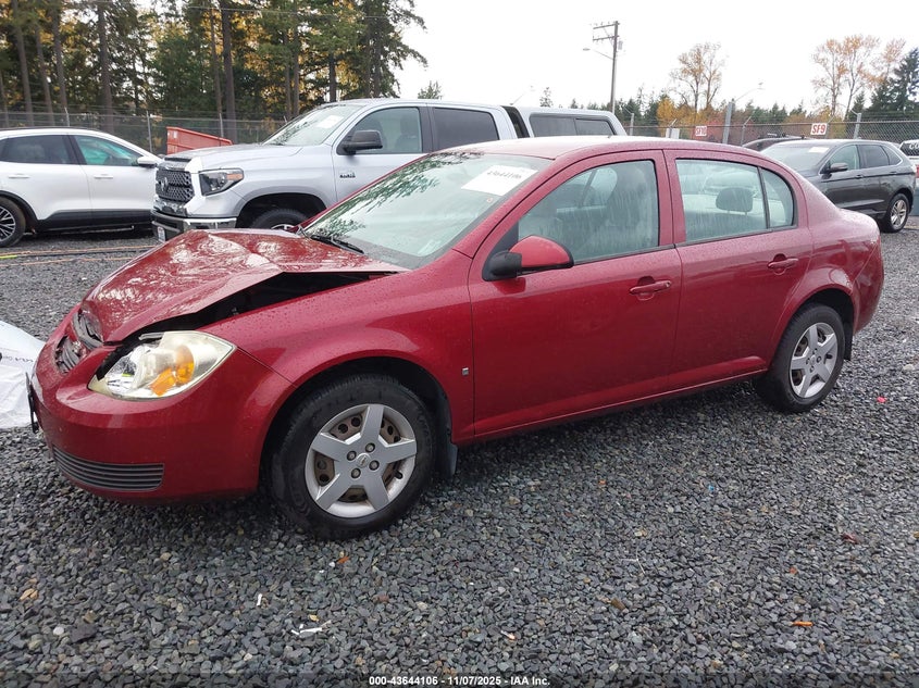 2007 Chevrolet Cobalt Lt VIN: 1G1AL58F377361105 Lot: 43644106