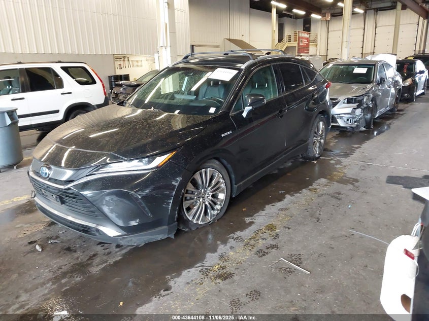 2021 TOYOTA VENZA LIMITED JTEAAAAH7MJ028787
