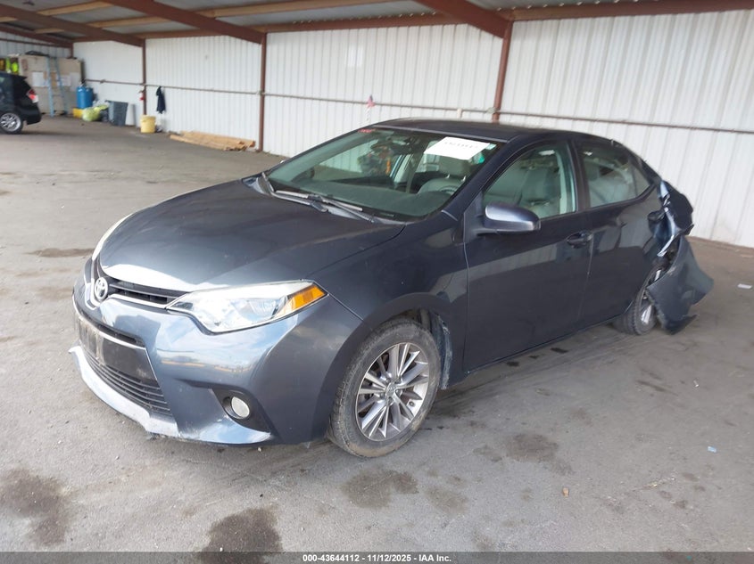 5YFBURHE9FP188243 2015 TOYOTA COROLLA photo no. 2