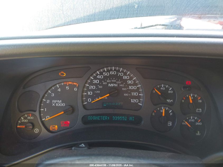 2003 GMC Sierra 2500Hd Sle VIN: 1GTHK23G43F168808 Lot: 43644158