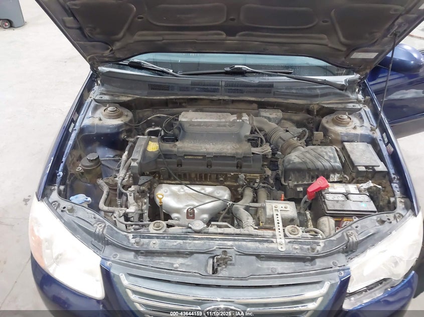 2008 Kia Spectra Ex VIN: KNAFE121785528668 Lot: 43644159