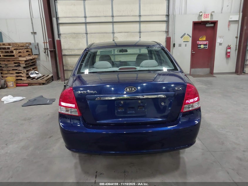 2008 Kia Spectra Ex VIN: KNAFE121785528668 Lot: 43644159