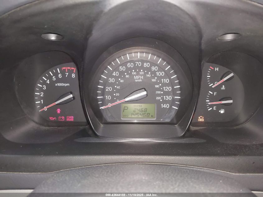 2008 Kia Spectra Ex VIN: KNAFE121785528668 Lot: 43644159