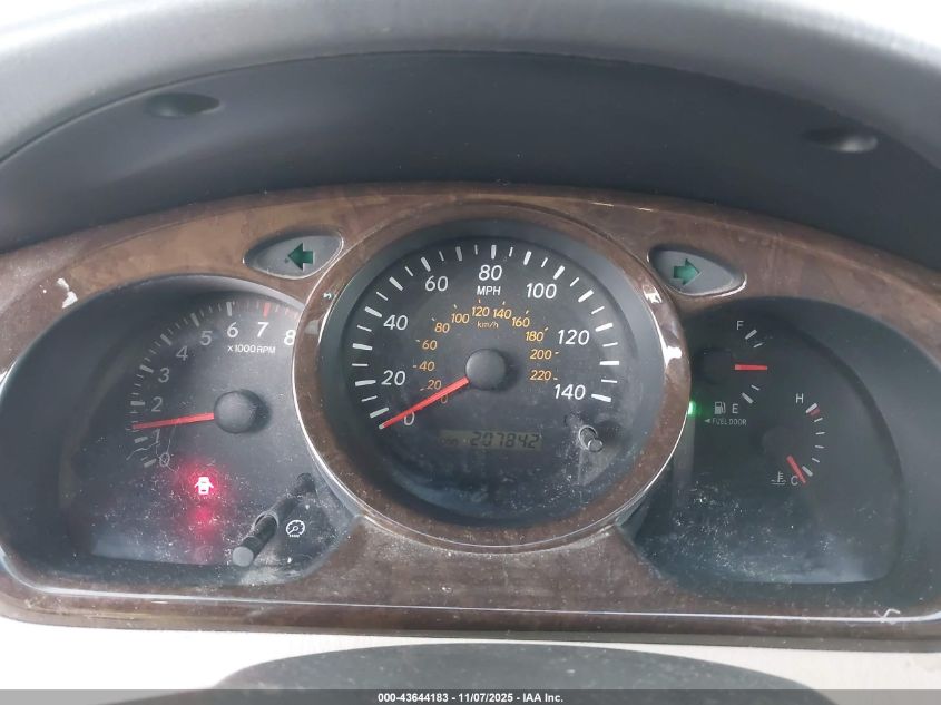 2003 Toyota Highlander Limited V6 VIN: JTEHF21A230106650 Lot: 43644183