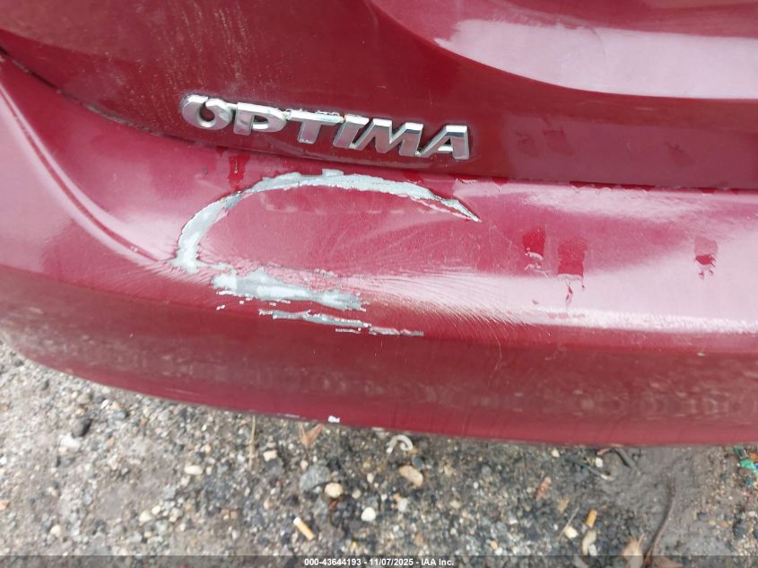 2009 Kia Optima Lx VIN: KNAGE228495292814 Lot: 43644193