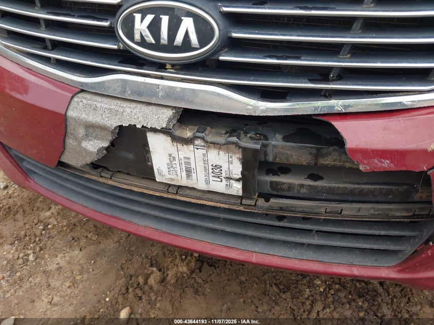 2009 Kia Optima Lx VIN: KNAGE228495292814 Lot: 43644193