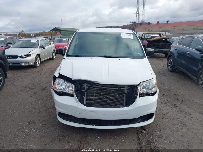 2017 Dodge Grand Caravan Se VIN: 2C4RDGBG9HR652275 Lot: 43644218