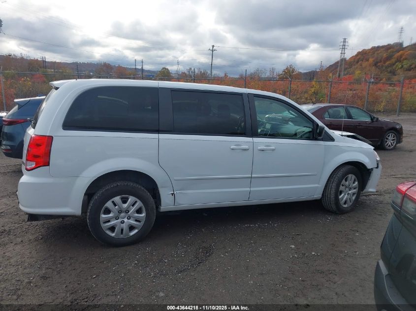 2017 Dodge Grand Caravan Se VIN: 2C4RDGBG9HR652275 Lot: 43644218