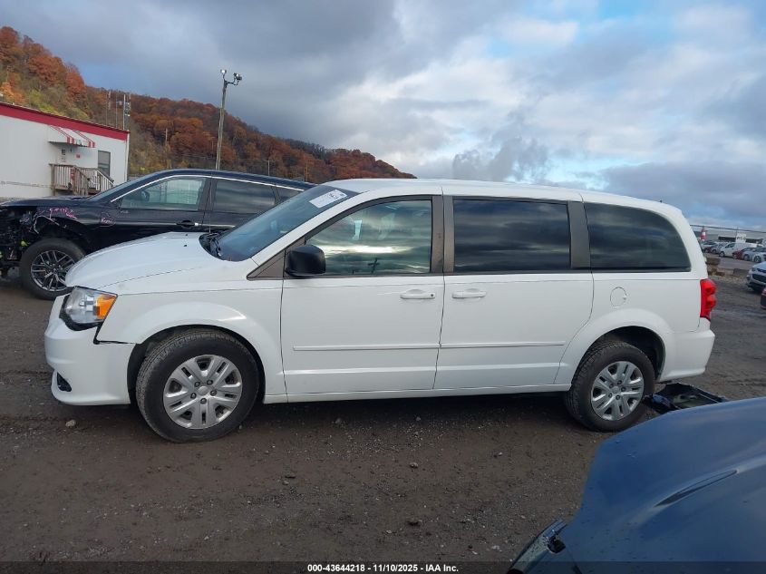 2017 Dodge Grand Caravan Se VIN: 2C4RDGBG9HR652275 Lot: 43644218