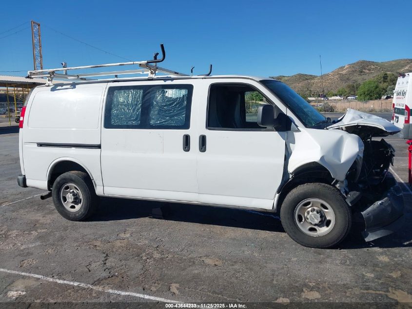 2019 Chevrolet Express 2500 Work Van VIN: 1GCWGAFG8K1336007 Lot: 43644233