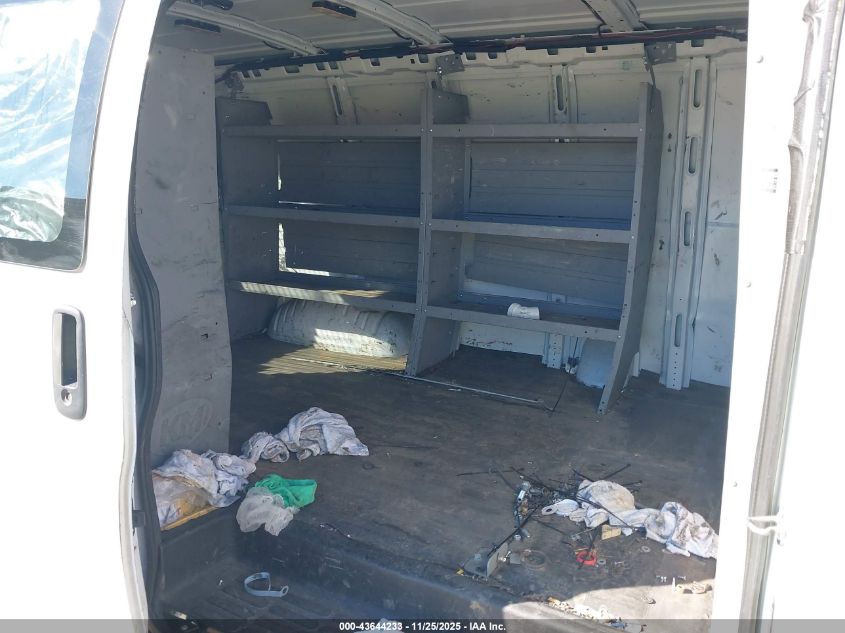 2019 Chevrolet Express 2500 Work Van VIN: 1GCWGAFG8K1336007 Lot: 43644233