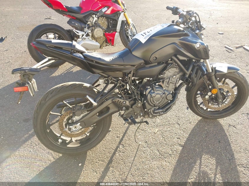 2024 Yamaha Mt07 VIN: JYARM32E3RA009879 Lot: 43644241