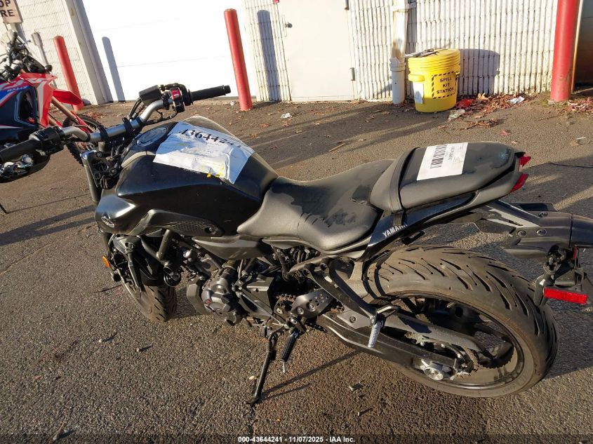 2024 Yamaha Mt07 VIN: JYARM32E3RA009879 Lot: 43644241