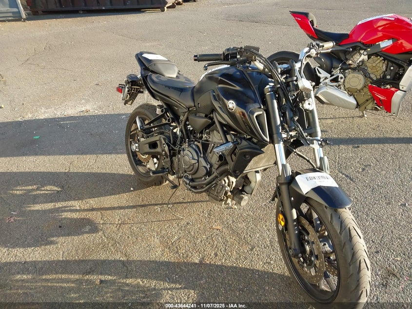 2024 YAMAHA MT07 auction photo 1