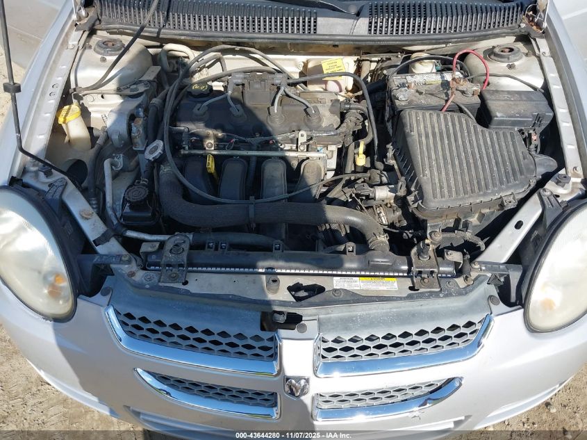 2005 Dodge Neon Sxt VIN: 1B3ES56C05D218990 Lot: 43644280