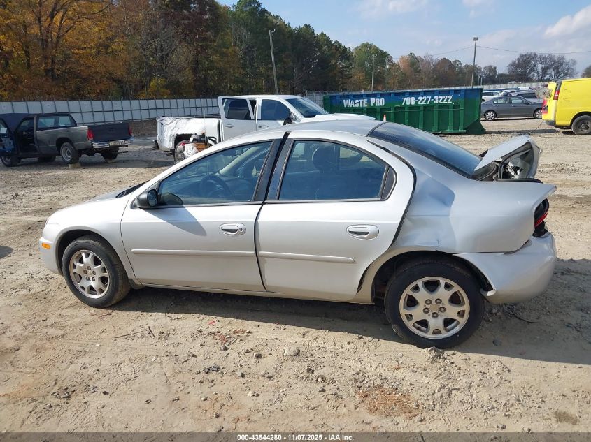 2005 Dodge Neon Sxt VIN: 1B3ES56C05D218990 Lot: 43644280