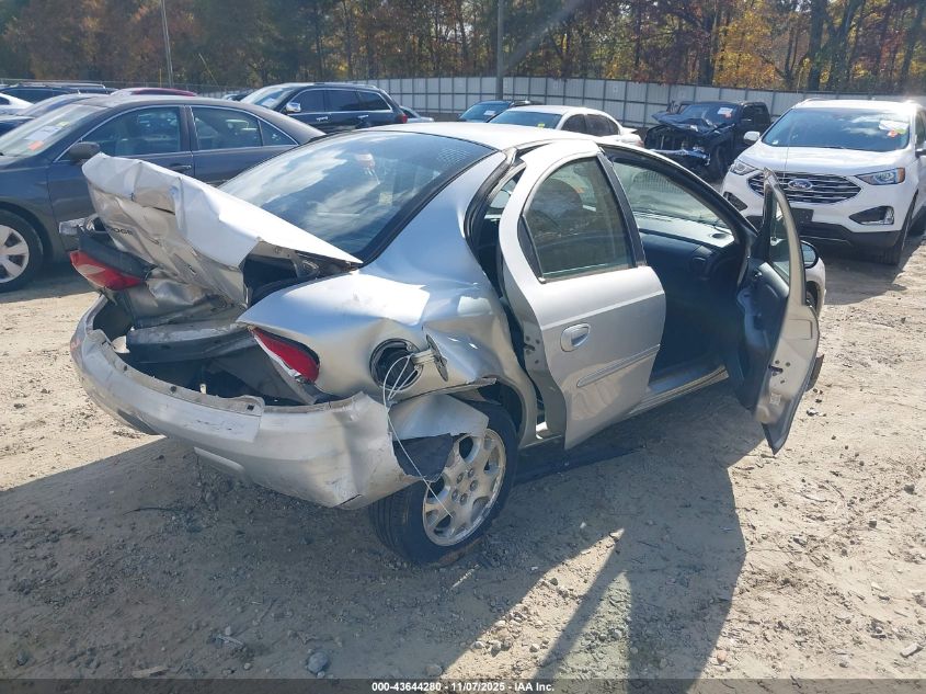 2005 Dodge Neon Sxt VIN: 1B3ES56C05D218990 Lot: 43644280