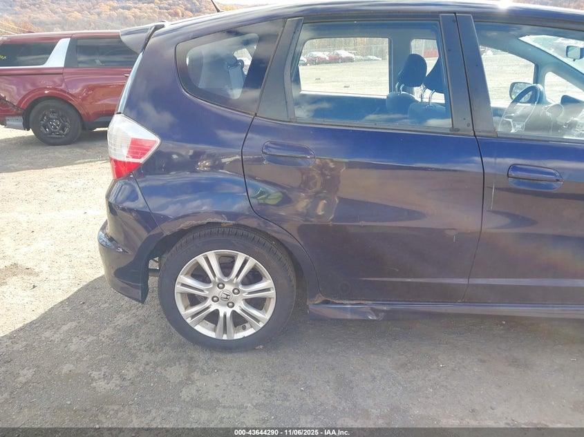 JHMGE88429S052753 2009 HONDA FIT photo no. 11