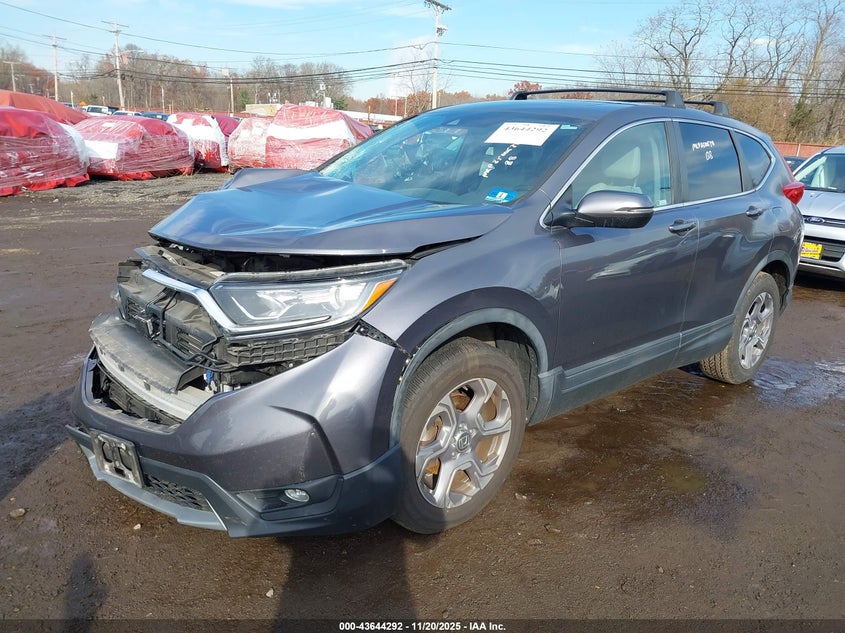 2019 Honda Cr-V Ex-L VIN: 7FARW2H83KE054140 Lot: 43644292