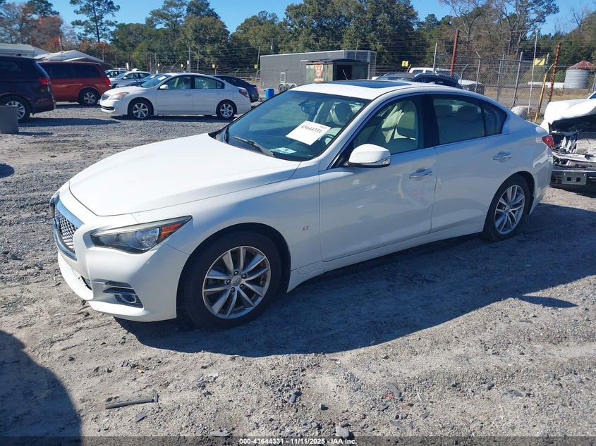 JN1BV7AR1FM410682 2015 INFINITI Q50 photo no. 2