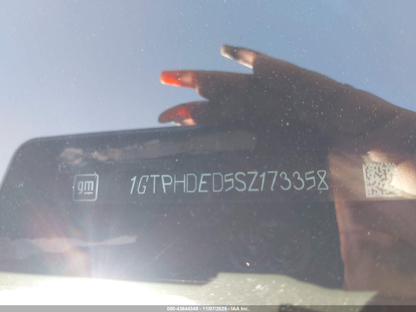 1GTPHDED5SZ173358 2025 GMC SIERRA photo no. 9