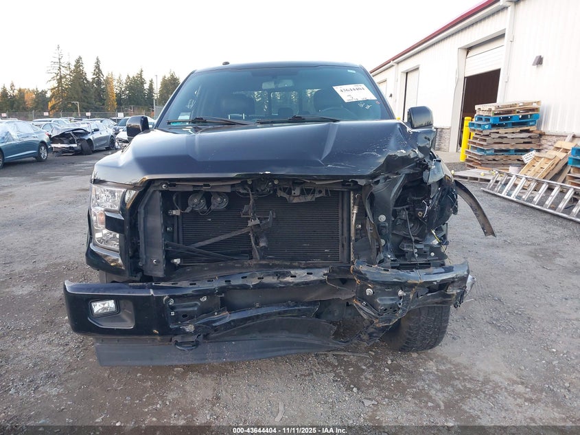 2017 Ford F-150 Lariat VIN: 1FTEW1EF5HFC13588 Lot: 43644404