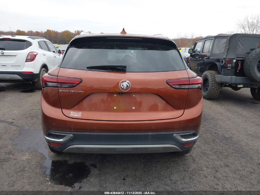 2021 Buick Envision Fwd Preferred VIN: LRBAZLR4XMD041962 Lot: 43644412