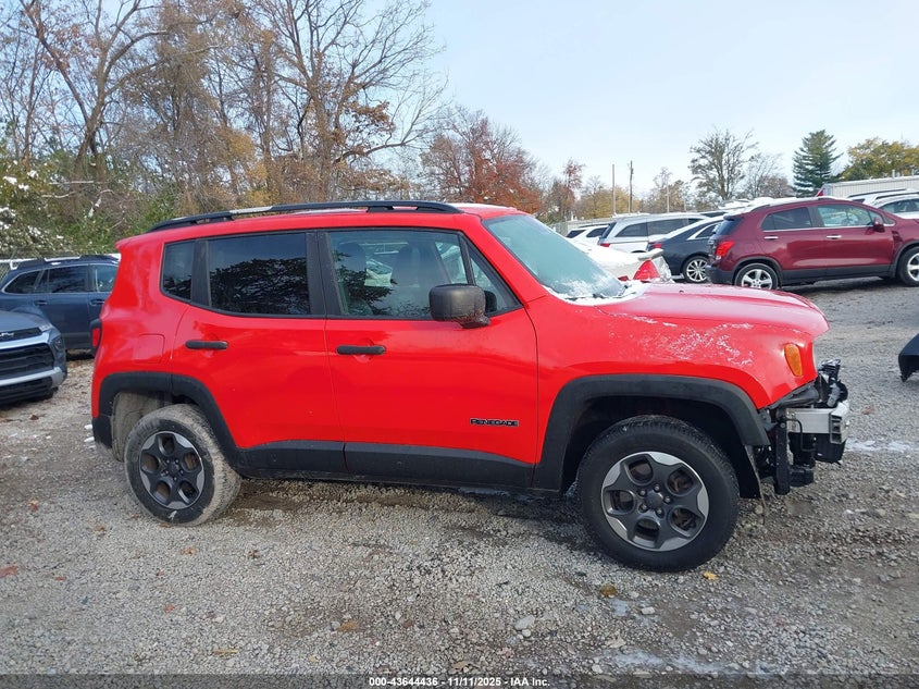 2017 JEEP RENEGADE SPORT 4X4 - ZACCJBAB0HPG47686