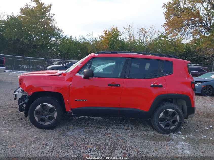 2017 JEEP RENEGADE SPORT 4X4 - ZACCJBAB0HPG47686